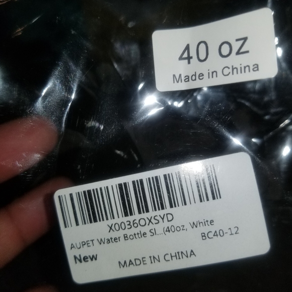 NWT Aupet insulated water bottle sling bag holder carrier w/ strap & pockets - Picture 5 of 6